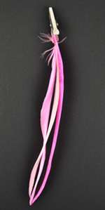 Feather Clip Pinks Biot Hair Accessory