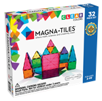 Magna-Tiles Classic 32 Piece Set - Clear Colors