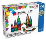 Magna-Tiles Classic 100 Piece Set - Clear Colors