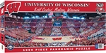 Wisconsin Badgers Panoramic Kohl Center Basketball Puzzle