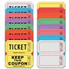 Yellow  Double Keep Coupon Tickets - 2000 Tickets