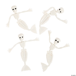 Skeleton Mermaid Bendable Toy
