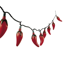 CHILI PEPPERS ELECTRIC INDOOR/OUTDOOR LIGHTS