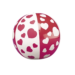 Heart Beach Ball 7in