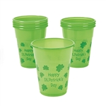 St. Patricks Day 16oz Cups Plastic