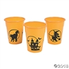 HALLOWEEN SILHOUETTE CUPS 25CT