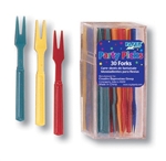 Assorted Color Party Forks