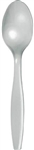 Shimmering Silver Premium Spoons - 24 Count