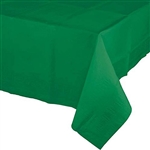 Emerald Green 54" x 108" Plastic Table Cover