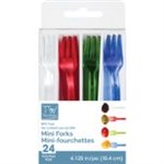 Mini Forks - Assorted Colors