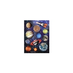 Space Blast Solar System Stickers