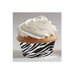 Zebra Mini Baking Cups