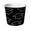 Black Grad Treat Cups