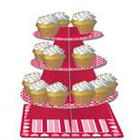 Hearts Tiered Server Tray