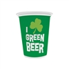 Green Beer Plastic Cups