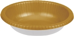 Glittering Gold Paper Bowls - 20 Count