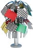 Racing Checkered Flag Mini Foil Centerpiece