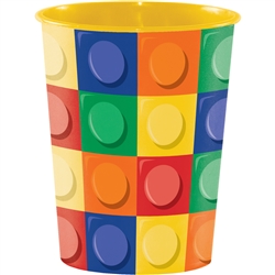 Building Block Party 16oz Favor Cup