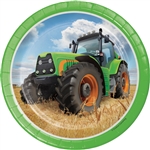 Tractor Time 7 inch Dessert Plates