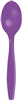Amethyst Purple Premium Spoons - 24 Count