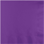 Amethyst Purple Dinner Napkins - 25 Count