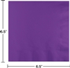 Amethyst Purple Luncheon Napkins - 50 Count