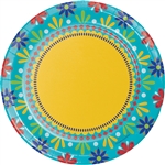 Painted Pottery 9 Inch Plates