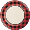 Buffalo Plaid 10 Inch Plates