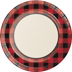 Buffalo Plaid 10 Inch Plates