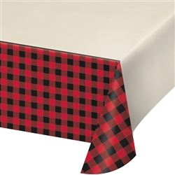 Buffalo Plaid Table Cover