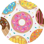 Donut Time 9 Inch Plates