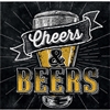 Beers & Cheers Beverage Napkins