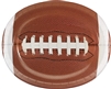 Football Game Time Oval Paper Plates - 10" x 12"