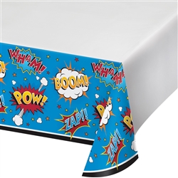 SuperHero Slogans Table Cover