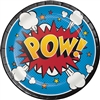 SuperHero Slogans 7 Inch Plates