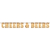Cheers & Beers Letter Banner