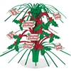 SEASONS GREETINGS CASCADE CENTERPIECE