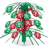 HOLIDAY ORNAMENTS CASCASE CENTERPIECE