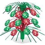 HOLIDAY ORNAMENTS CASCASE CENTERPIECE