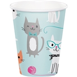 Purr-Fect Party 9 Ounce Cups