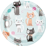 Purr-Fect Party 7 Inch Plate