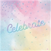 Iridescent Celebrate Luncheon Napkins