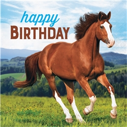 Horse And Pony Birthday Luncheon Napkins