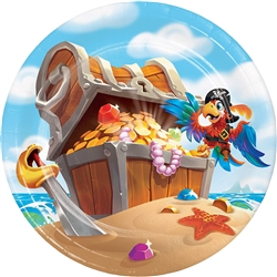 Pirate's Treasure 7 Inch Plates