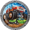 Monster Truck 9 Inch Plates