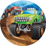 Monster Truck 7 Inch Plates