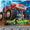 Monster Trucks Beverage Napkins