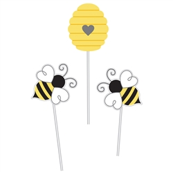 Bumblebee Centerpiece Sticks