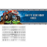 Monster Trucks Giant Banner