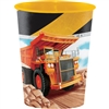 Big Dig Construction 16 Oz Favor Cup